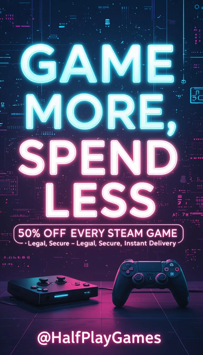 HalfPlay Games Promotional Image for Instagram Story